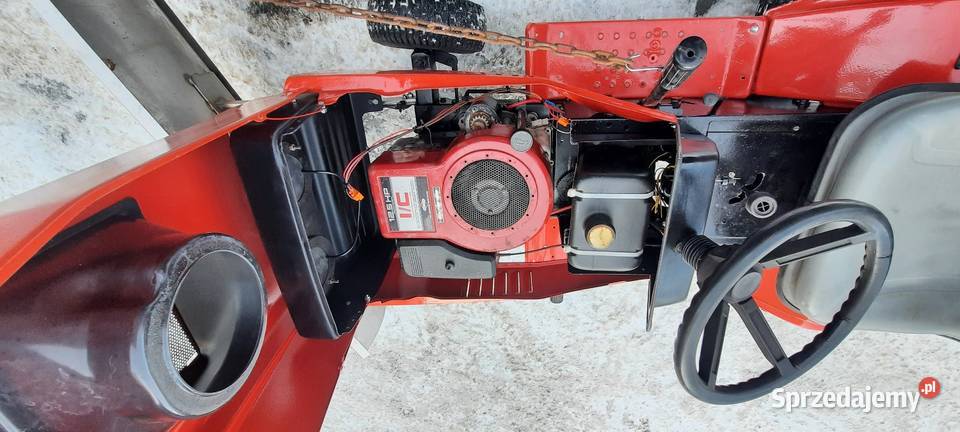 Traktorek MTD 125 hp pług do traktorka