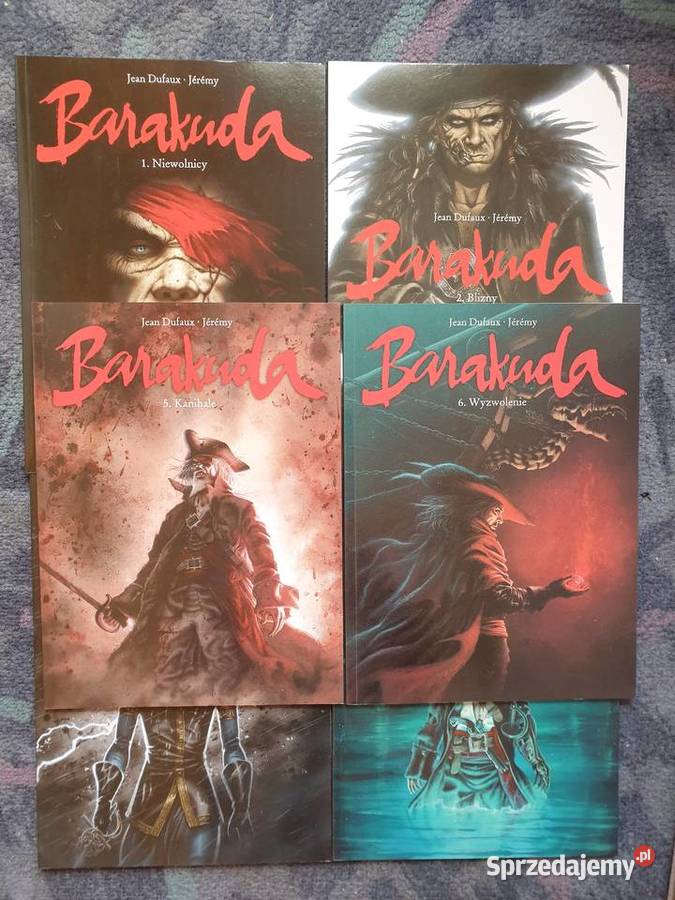 Barakuda komplet 6 komiksów Komiksy pomorskie Gdynia