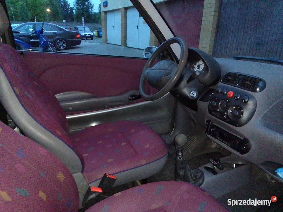 Fiat Seicento Rarytas srebrny Hrubieszów