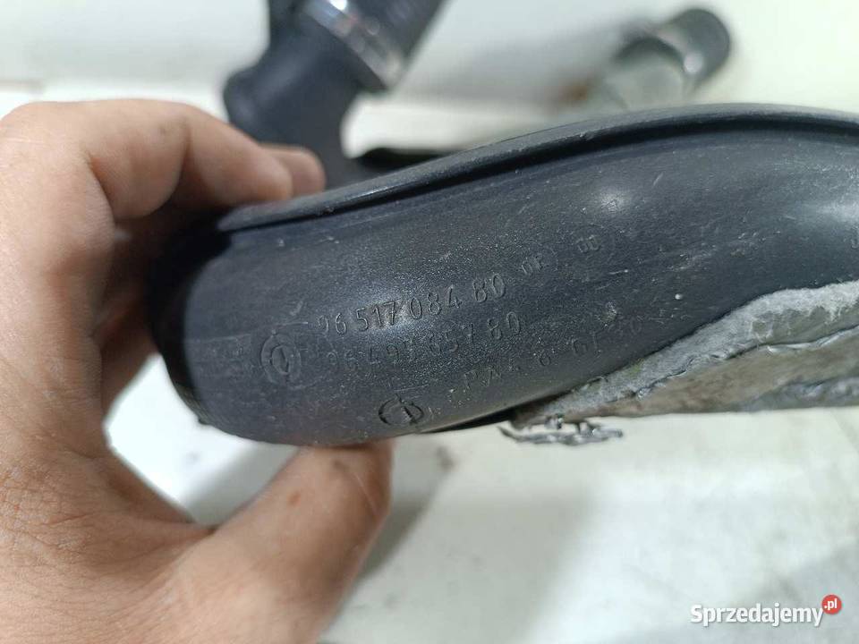 RURA INTERCOOLERA PEUGEOT 307 20 HDI 9651708480 sprzedam