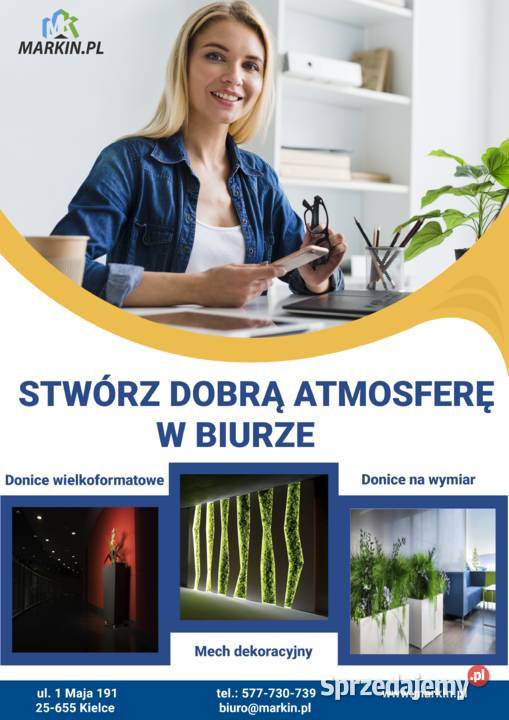 Duże Nowoczesne Donice