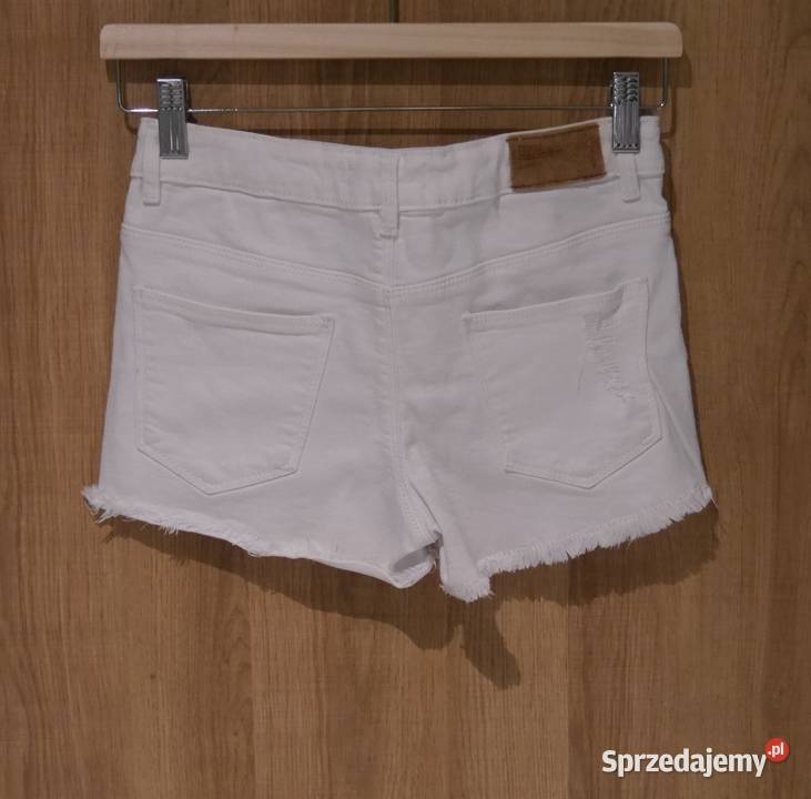 Zara świetne spodenki dziury przetarcia 152 Spodnie Wrocław sprzedam