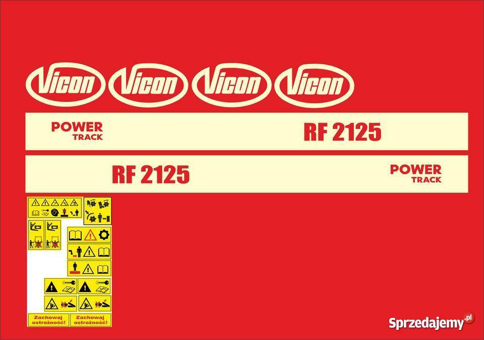 naklejki vicon rf 2125