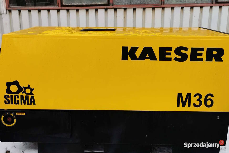 Sprężarka śrubowa  kompresor spalinowy Kaeser 3,9 m3/m