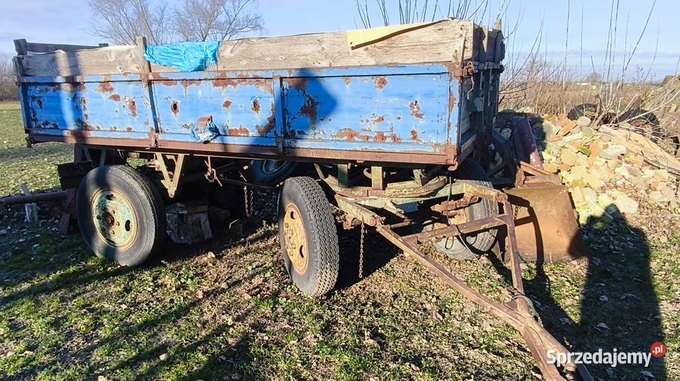 Przyczepa wywrotka zarejestrowana Robertów