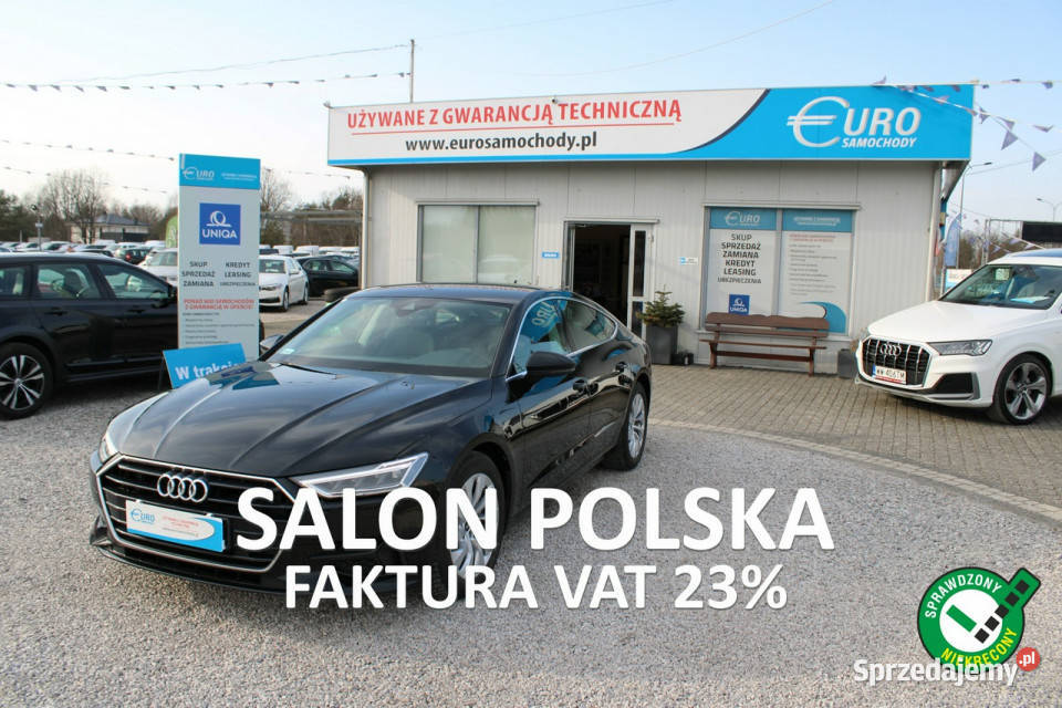 Audi A7 Sportback Salon Polska netto 117804PLN Warszawa