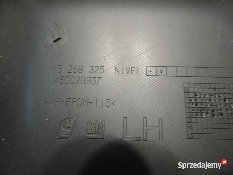 OPEL Meriva B Osłona deski konsoli lewa 13258325
