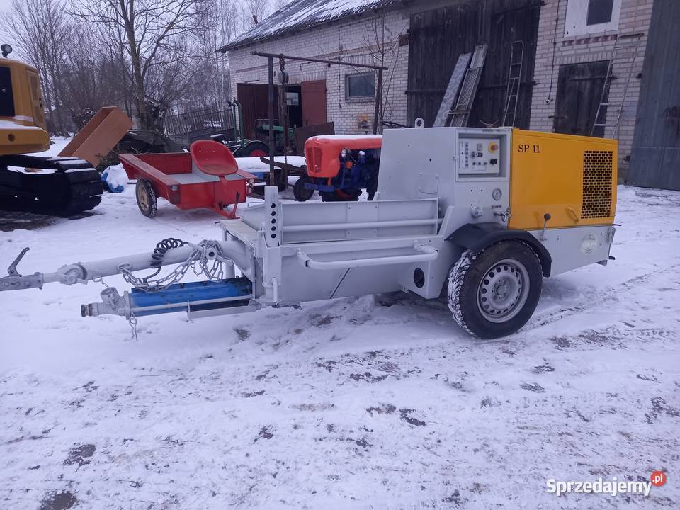 pompa agregat do wylewek putzmeister Blizne
