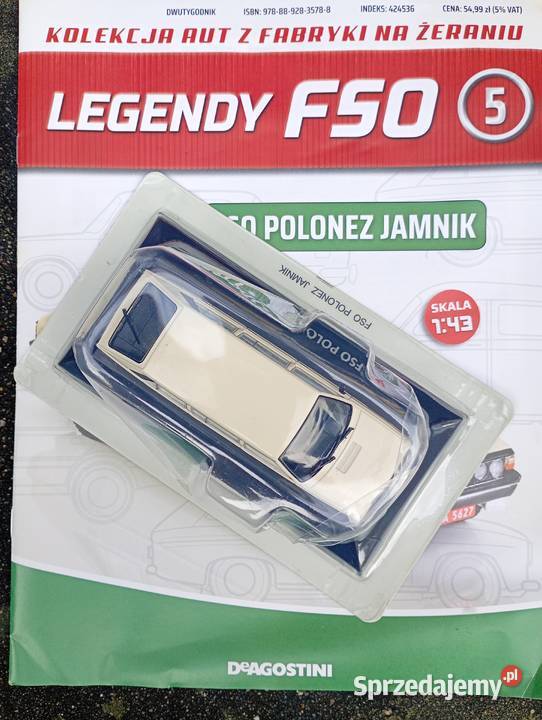POLONEZ JAMNIK Deagostini Legendy FSO model 143 Modelarstwo Warszawa