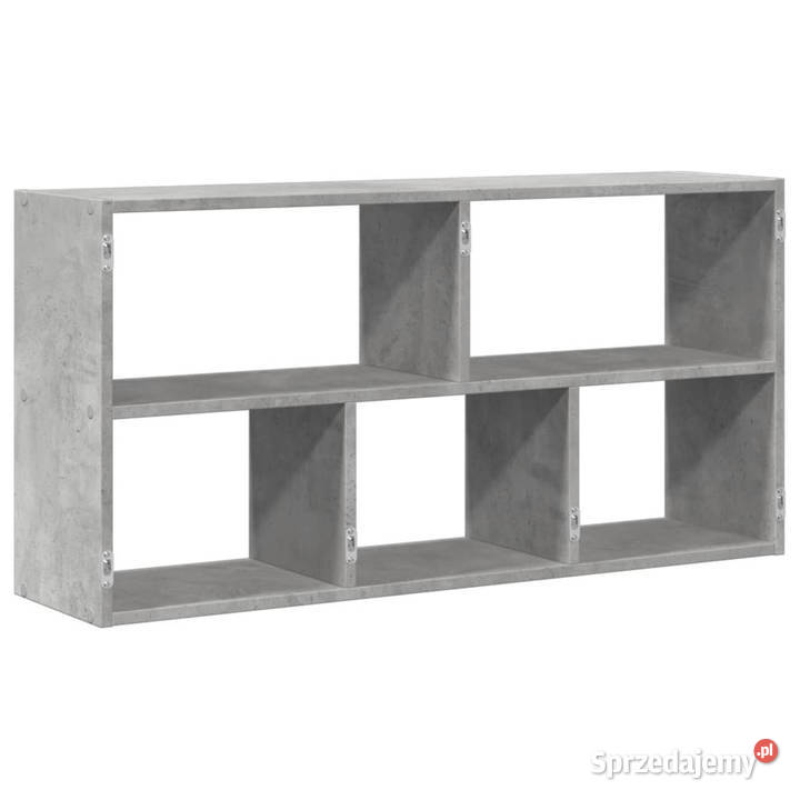 Półka ścienna szarość betonu 100x25x50 WM853275 Warszawa