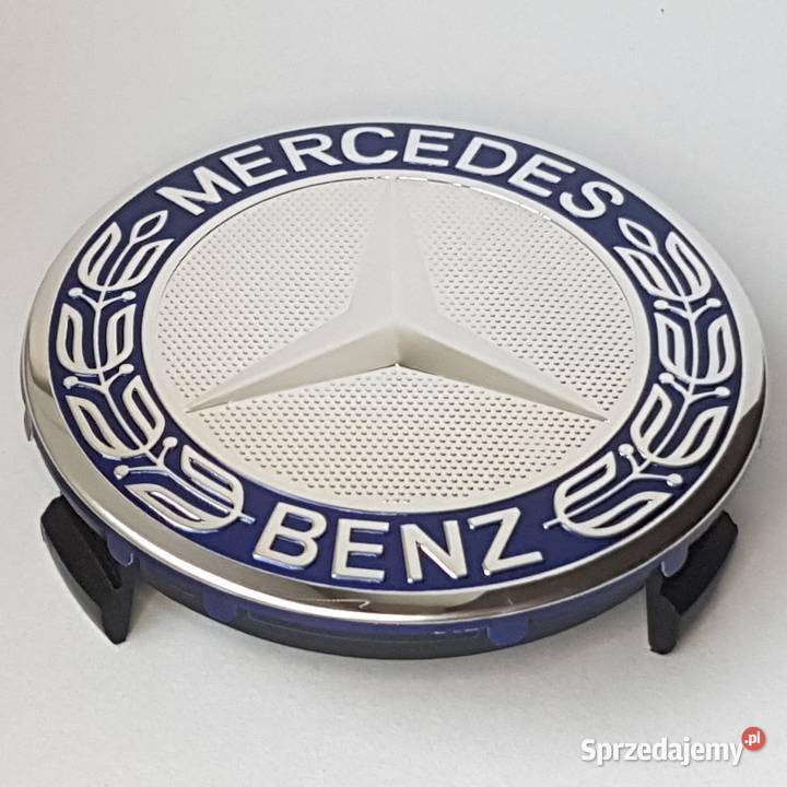dekielek MERCEDES BENZ 75mm dekle ASO dark blue łódzkie Bełchatów
