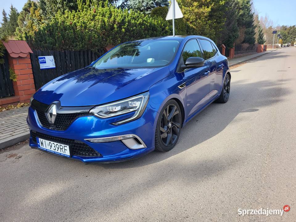 Renault Megane GT 2016 Francuski temperament w czujnik martwego pola