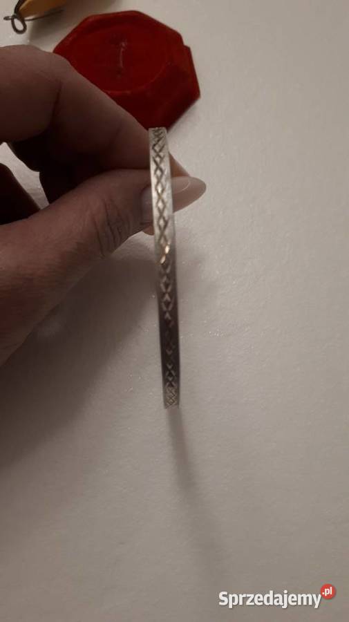 Bransoleta srebrna kółko Radom