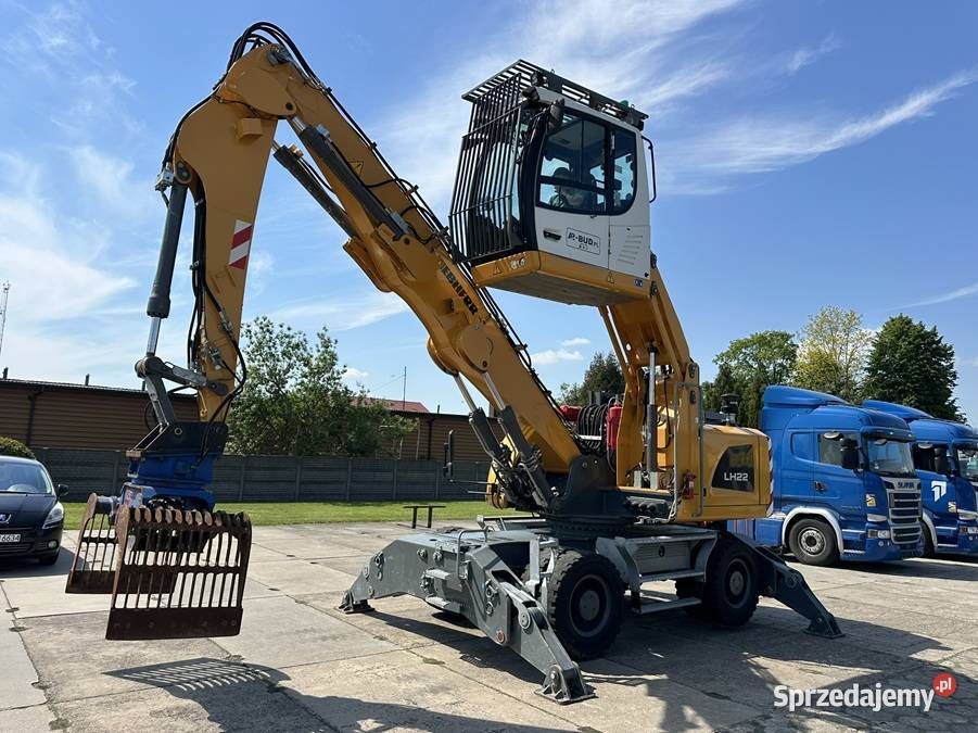 KOPARKA PRZEŁADUNKOWA LIEBHERR LH 22 M LITRONIC Tuliszków sprzedam