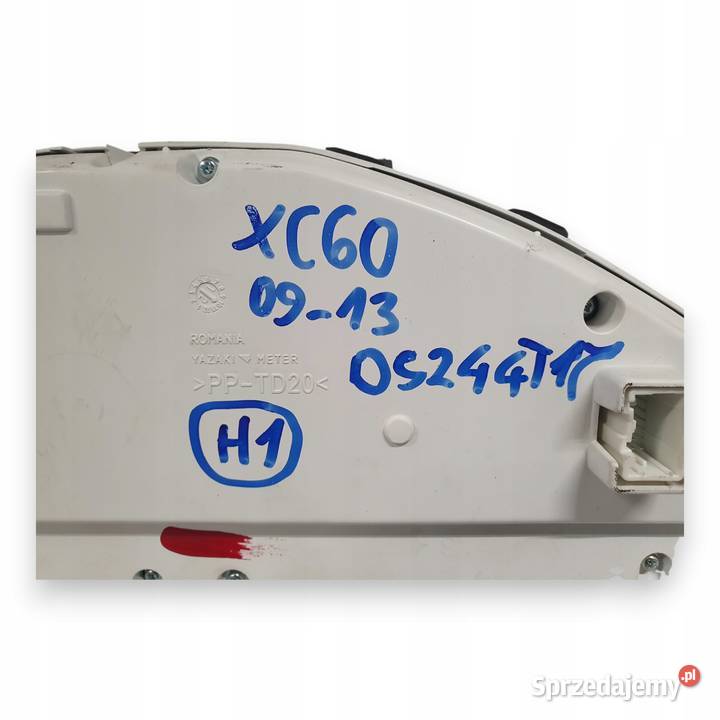 LICZNIK ZEGARY 31343495AA Volvo XC60 24 D5 lubelskie Chełm