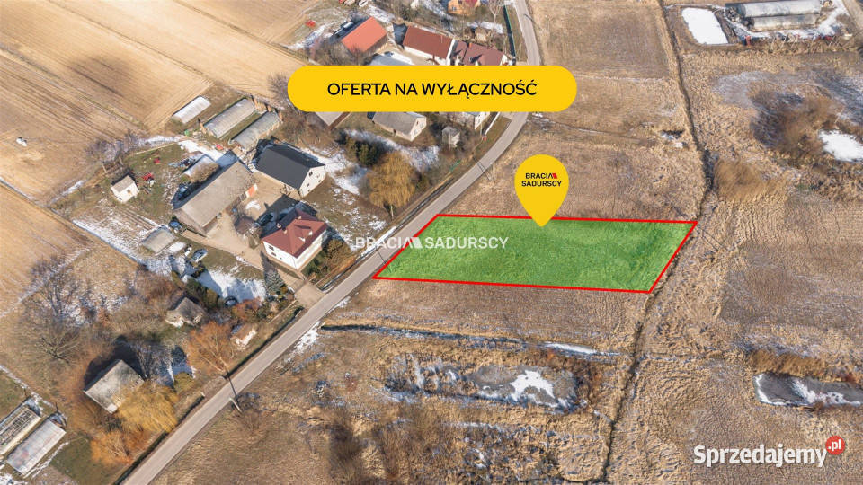 Działka 1360m2 Dobranowice