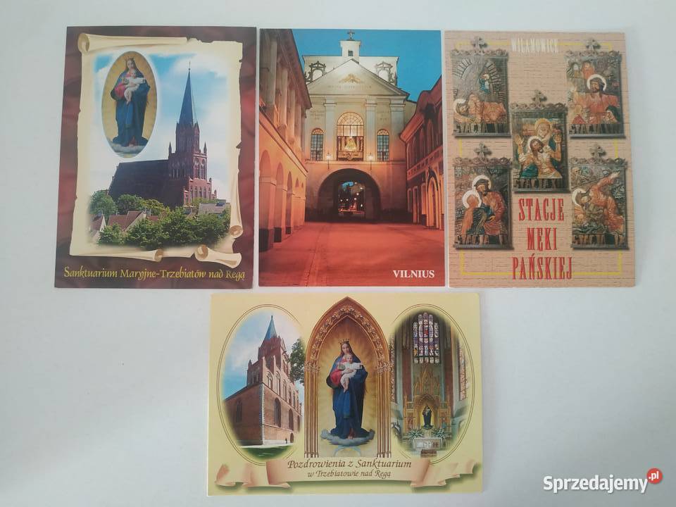 Widokówki religijne Pocztówki i karty telefoniczne Bolesławiec