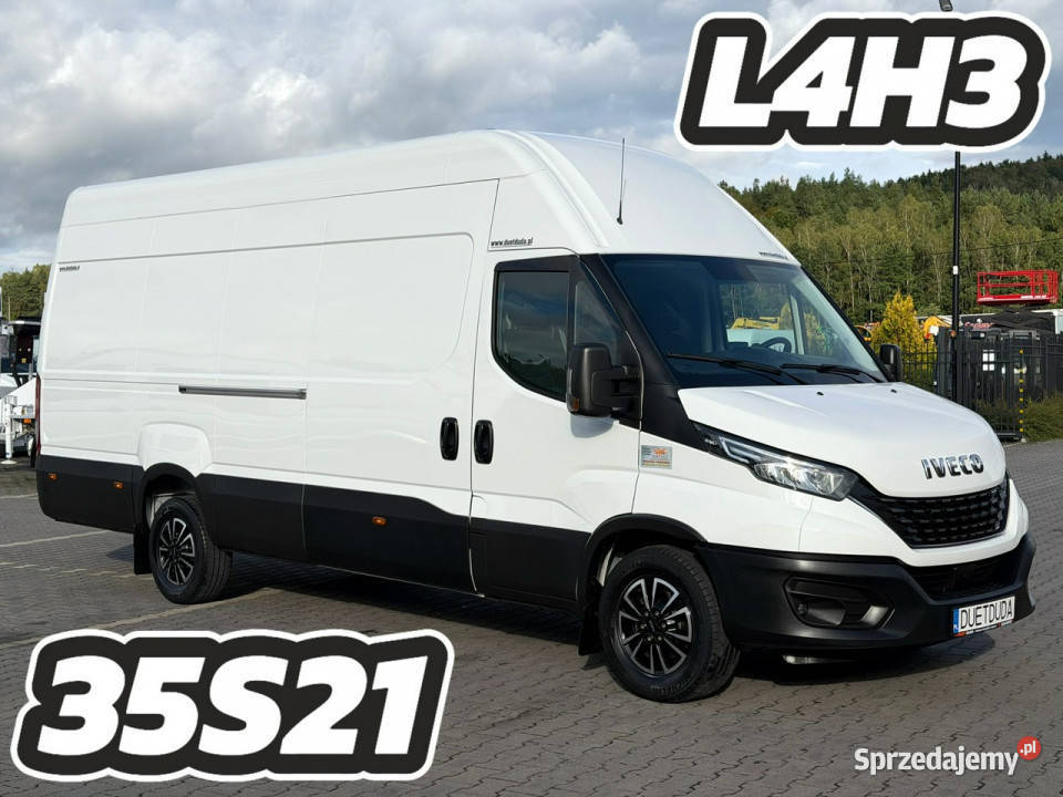 Iveco Daily 35S21 L4H3 17m3 Furgon Dostępny Ręki ESP Widełki