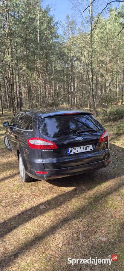 Ford Mondeo 18 TDCi Kombi 2007 czarny beżowa mazowieckie