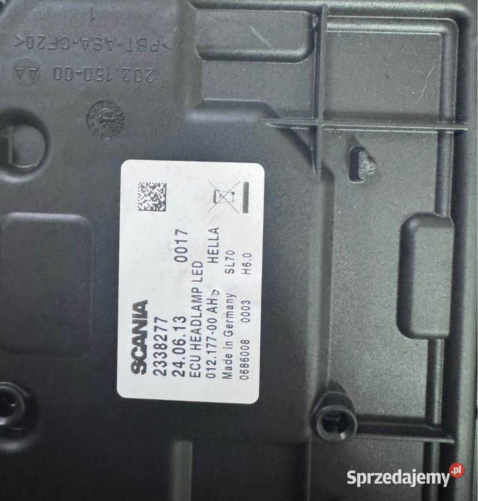Scania R S Lampa LED Reflektor Lewy Lewa Strona Kargowa