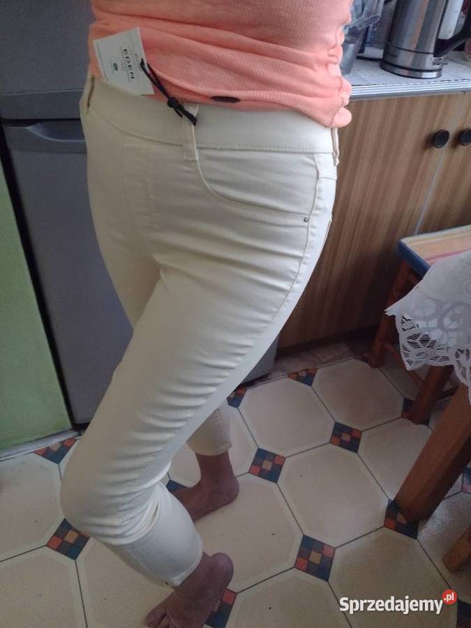 38M Firmowe żółte rybaczki z LondynuspodnieNOWE żółty/złoty małopolskie Kraków