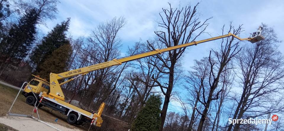 Wumag WT 350 podnośnik koszowy Kęty