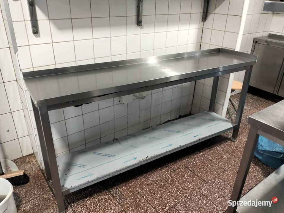 Stół gastronomiczny ze stali nierdzewnej wielkopolskie Słupia Kapitulna