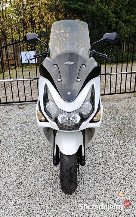 Skuter Daelim S300 2016r 11 Wtrysk LED Biała Rok produkcji 2016 Łask