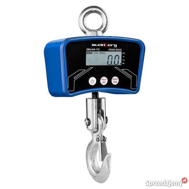 Waga hakowa 1000 02 LCD akumulator Poczesna