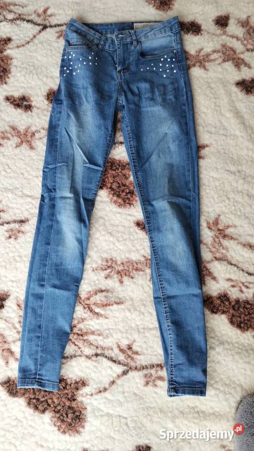 spodnie damskie jeansowe rozmiar 34 Poznań
