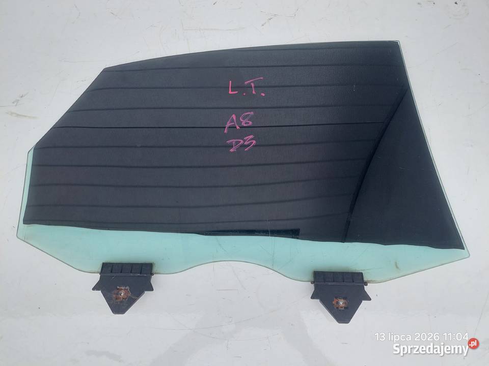 AUDI A8 D3 42 TDI 0510 SZYBA DRZWI LEWA LEWY TYL osobowe Włoszczowa sprzedam