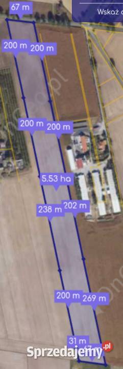 Działka rolna Raciążek 553ha kujawsko-pomorskie