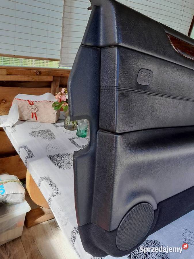 Mercedes CLK W208 boczek lewy skóra czarny osobowe Gdańsk