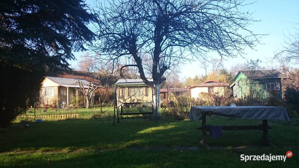 Działka rekreacyjna ROD Kraków Dąbie małopolskie