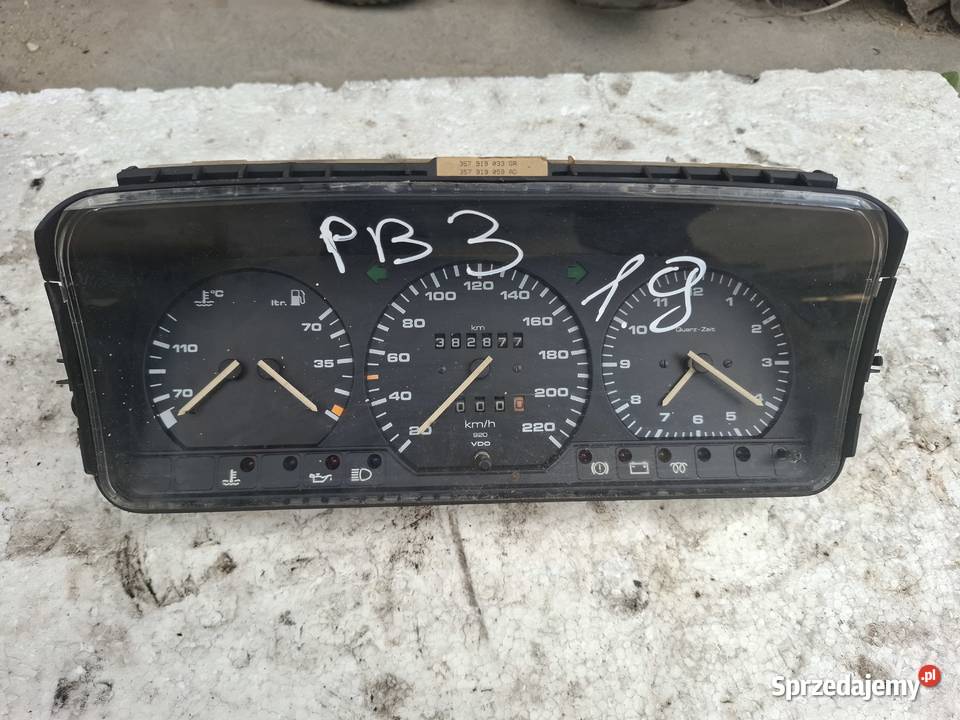 Licznik Zegar Volkswagen Passat B3 19 Wisznice