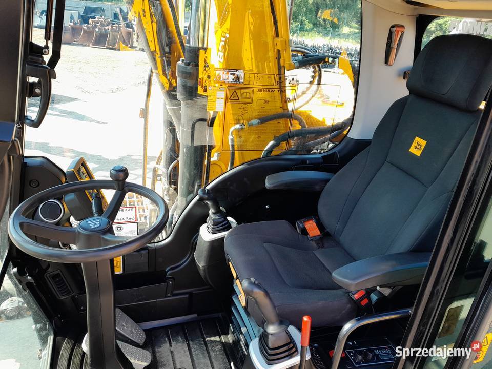 JCB JS145W 2018R KOPARKA KOŁOWA 15TON CAT Krotoszyn