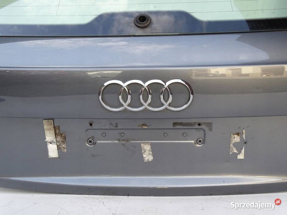 KLAPA TYŁ TYLNA BAGAŻNIKA Z SZYBĄ LX7R AUDI A4 Klapy bagażnika małopolskie