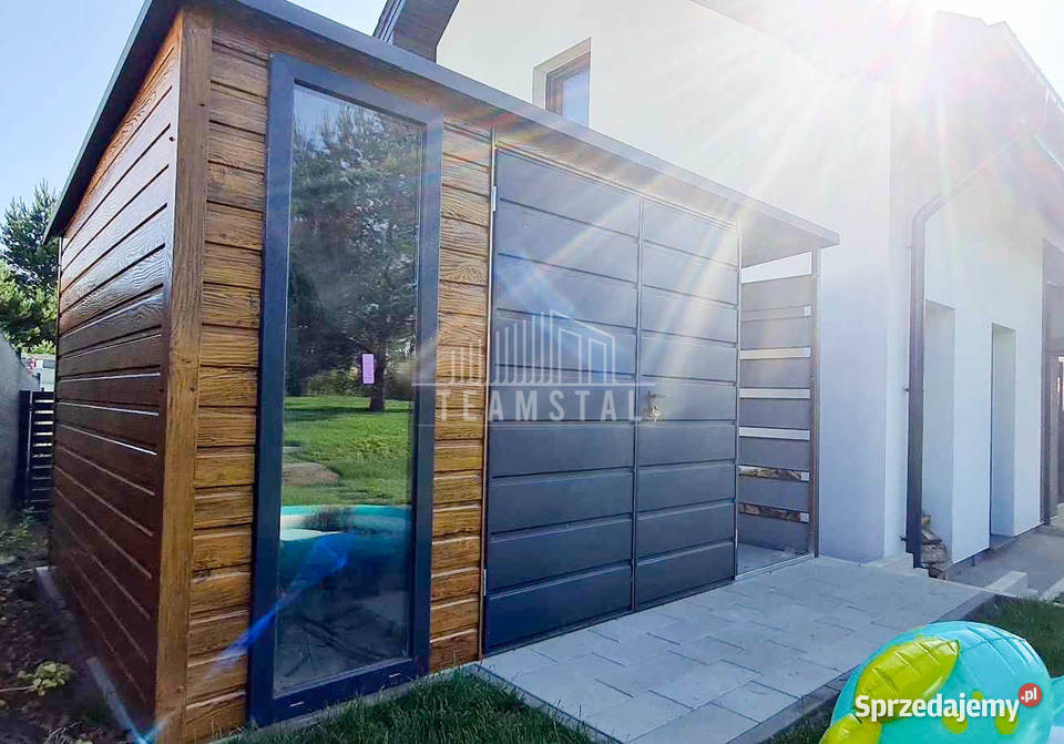 Schowek Domek Ogrodowy 3x25m wiata 1m Brama 3cm zachodniopomorskie Szczecinek