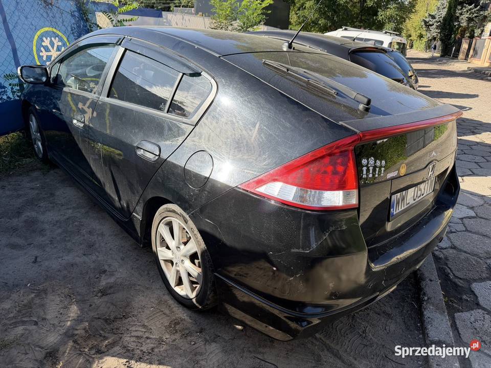 Honda insight hybryda z LPG uszkodzony automat światła przeciwmgielne Motoryzacja