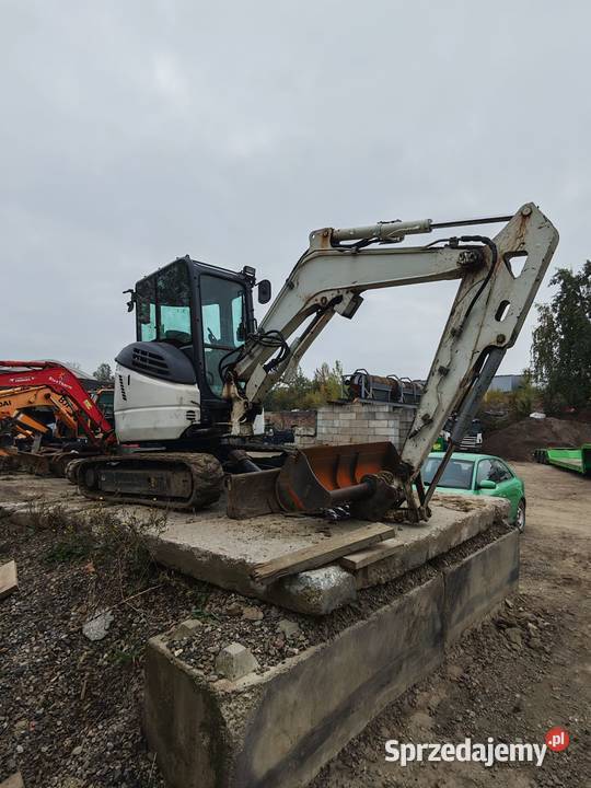Koparka kobelco Sk 35 Minikoparka pług śląskie