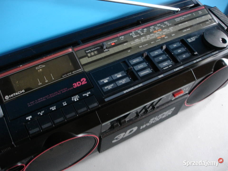 Radiomagnetofon HITACHI TRK3D2E Zielona Góra