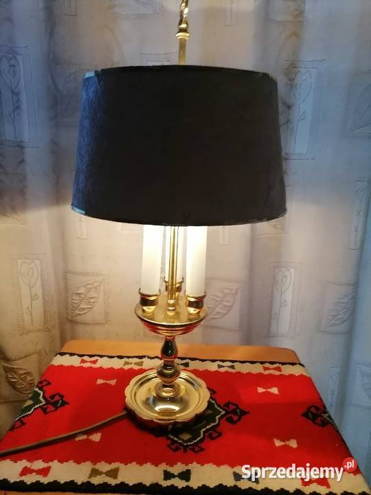 Stara mosiężna lampa z łat 60 tych ART DECO Kraków