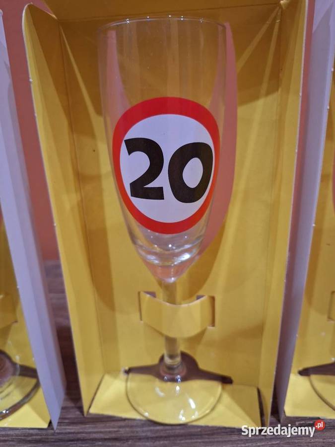 Kieliszek urodzinowy Znak Konin sprzedam