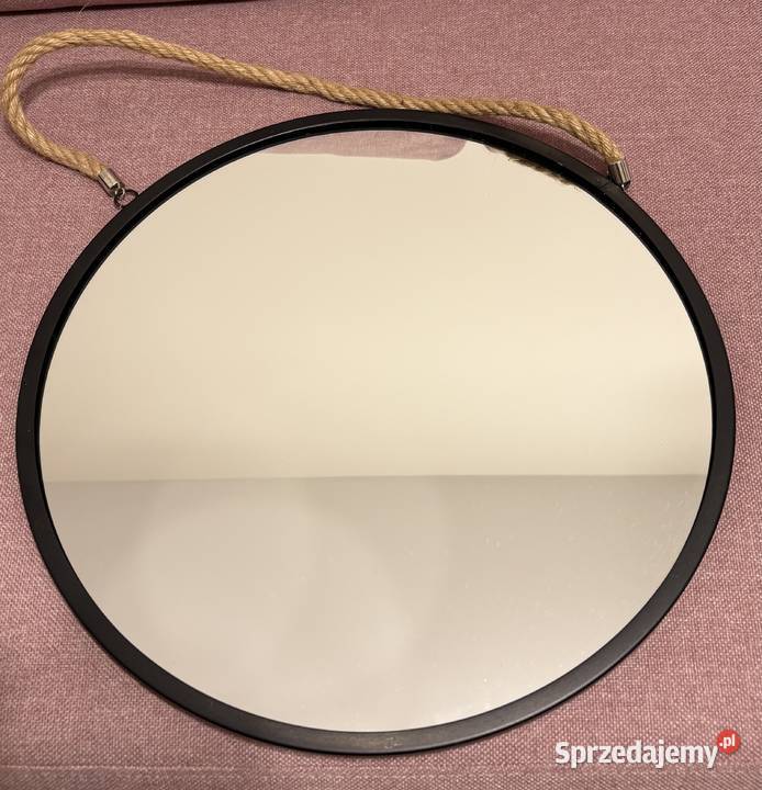 Lustro okrągłe na sznurze 40 Kraków