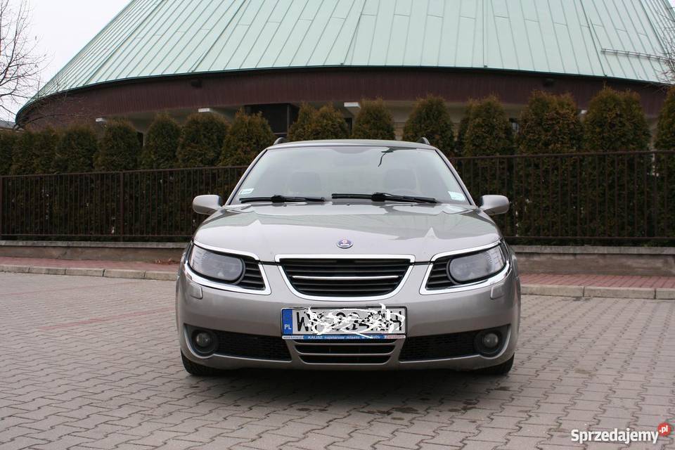 Saab 95 nowy model kombi 2006 19 diesel ŁADNY klimatyzacja Zielonka