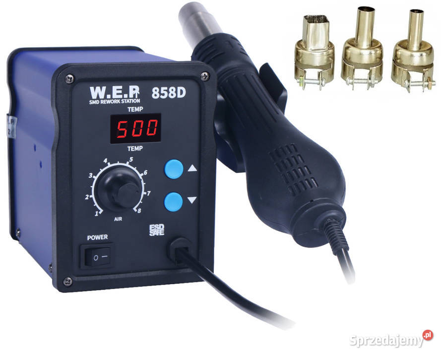 Spawarka Plastiku 858D 19xDysza Plastik Siatka śląskie Katowice