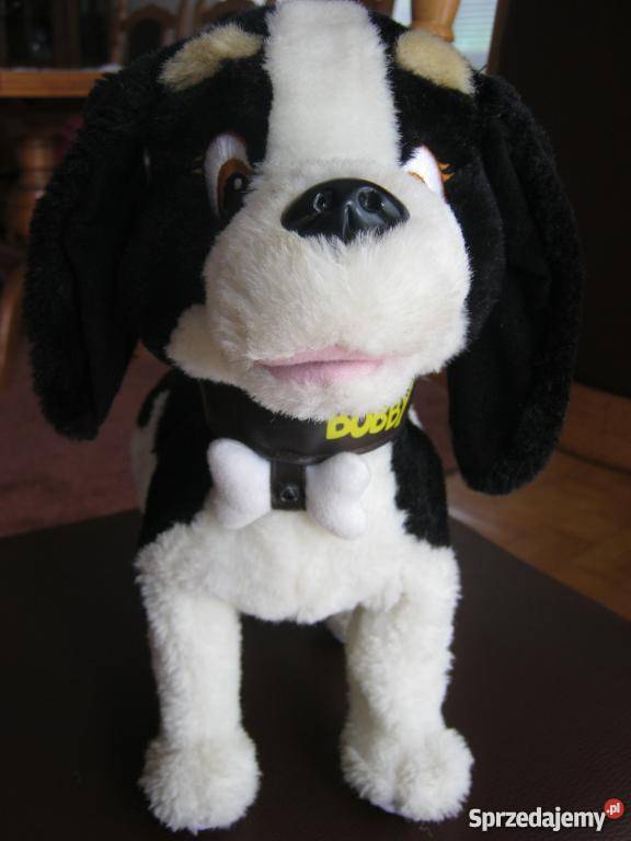 Interaktywny pies Bobby biało Zdalnie sterowane Biała