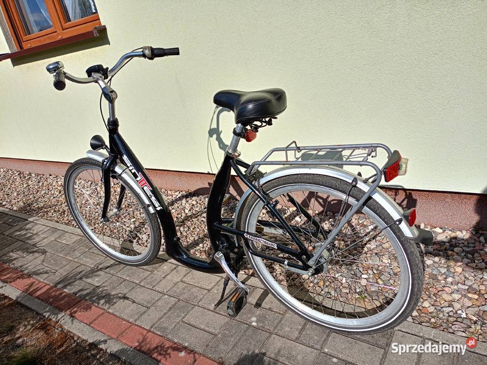 Rower Damka 7 biegów w piaście niskie wsiadanie Miejskie