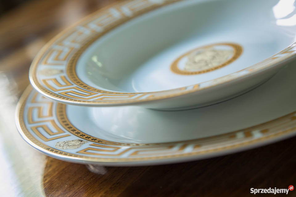 Porcelana Versace Da Vinci NeroGold 24karat Gold mazowieckie sprzedam