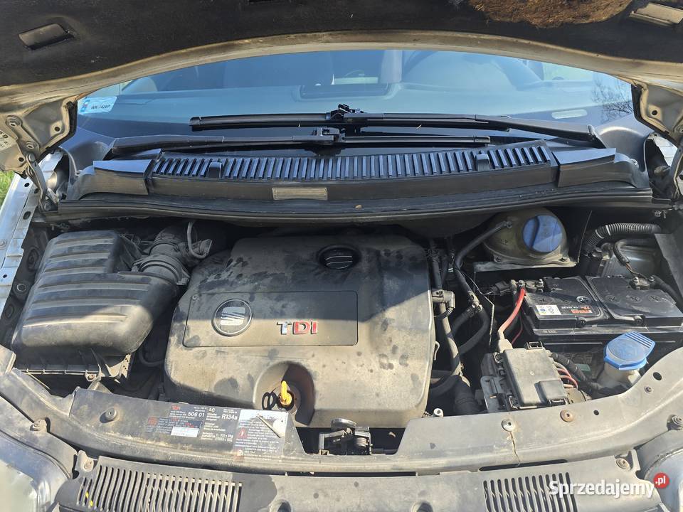 100 Sprawny Seat Alhambra 19 TDI 115 7 os mazowieckie Mińsk Mazowiecki